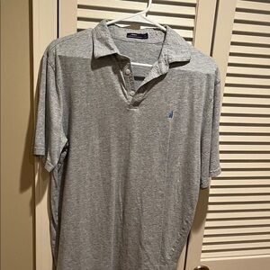 johnnie-O Heather Gray Men's Polo Shirt